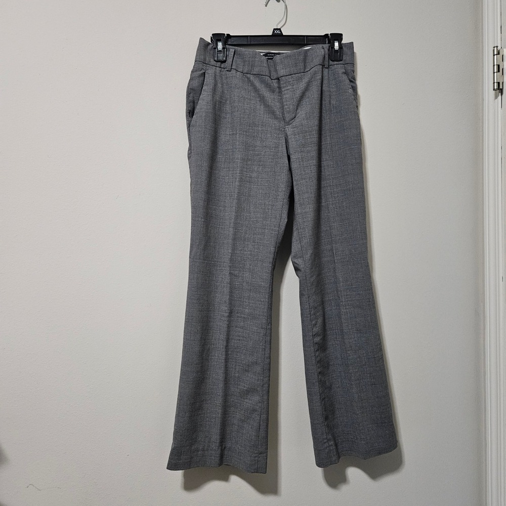 Banana Republic Martin Fit 215 Gray Stretch Dress Pants Trousers Womens 6